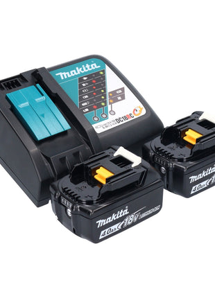 Makita DDF 489 RM taladro atornillador inalámbrico 18 V 73 Nm sin escobillas + 2 baterías 4,0 Ah + cargador