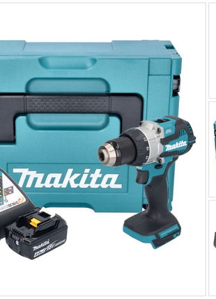 Makita DDF 489 RM1J perceuse/visseuse sans fil 18 V 73 Nm Brushless + 1x batterie 4,0 Ah + chargeur + Makpac