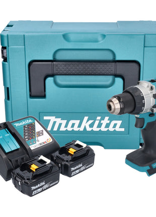 Makita DDF 489 RMJ perceuse/visseuse sans fil 18 V 73 Nm Brushless + 2x batterie 4,0 Ah + chargeur + Makpac