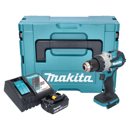 Makita DDF 489 RG1J Trapano avvitatore a batteria 18 V 73 Nm brushless + 1x batteria ricaricabile 6,0 Ah + caricabatterie + Makpac