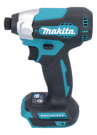 Makita DTD 157 RM1 Atornillador de impacto inalámbrico 18 V 140 Nm 1/4" sin escobillas + 1x batería 4,0 Ah + cargador