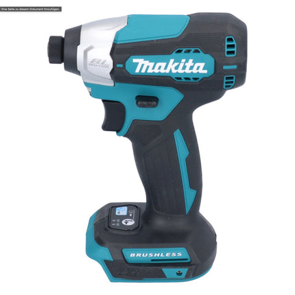 Avvitatore a impulsi a batteria Makita DTD 157 M1J 18 V 140 Nm 1/4" brushless + 1x batteria ricaricabile 4,0 Ah + Makpac - senza caricabatteria