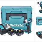 Avvitatore a impulsi a batteria Makita DTD 157 RMJ 18 V 140 Nm 1/4