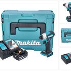 Avvitatore a impulsi a batteria Makita DTD 157 RT1J 18 V 140 Nm 1/4