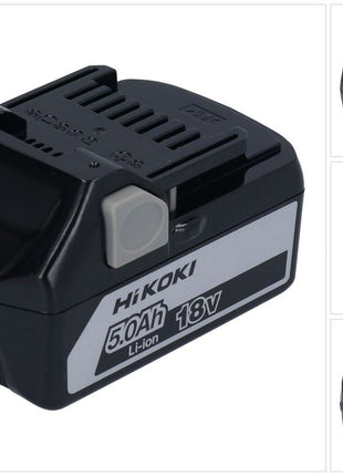 Hikoki BSL 1850 Batterie 18 V 5.0 Ah / 5000 mAh Li-Ion