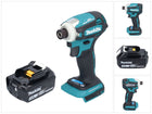 Makita DTD 172 F1 akumulatorowy klucz udarowy 18 V 180 Nm 1/4