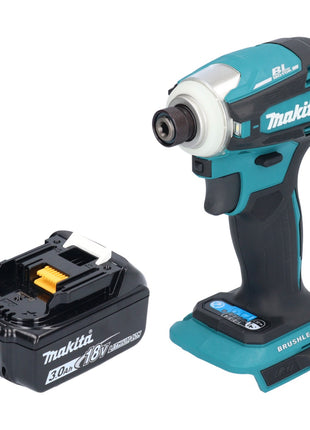 Makita DTD 172 F1 akumulatorowy klucz udarowy 18 V 180 Nm 1/4" bezszczotkowy + 1x akumulator 3,0 Ah - bez ładowarki