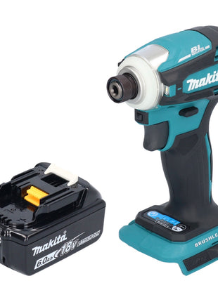 Makita DTD 172 G1 akumulatorowy klucz udarowy 18 V 180 Nm 1/4" bezszczotkowy + 1x akumulator 6,0 Ah - bez ładowarki