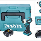 Makita DTD 172 M1J Akku Schlagschrauber 18 V 180 Nm 1/4