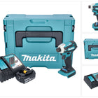 Makita DTD 172 RM1J Akku Schlagschrauber 18 V 180 Nm 1/4