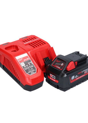 Milwaukee M18 FTS210-801B Scie circulaire sur table sans fil 18 V 210 mm Brushless + 1x batterie 8,0 Ah + kit chargeur