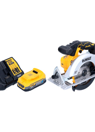 Akumulatorowa pilarka tarczowa DeWalt DCS 565 E1 18 V 165 mm bezszczotkowa + 1x akumulator Powerstack 1,7 Ah + ładowarka