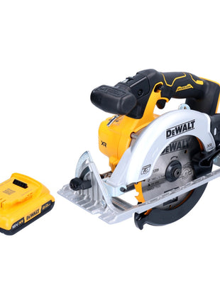 DeWalt DCS 565 N Akku Handkreissäge 18 V 165 mm Brushless + 1x Akku 2,0 Ah - ohne Ladegerät