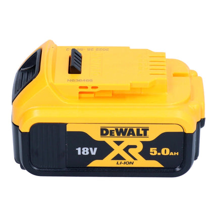 Sega circolare a batteria DeWalt DCS 565 N 18 V 165 mm brushless + 1x batteria 5,0 Ah - senza caricabatterie