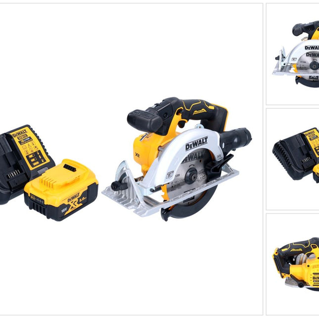 Sega circolare a batteria DeWalt DCS 565 P1 18 V 165 mm brushless + 1x batteria ricaricabile 5,0 Ah + caricabatteria