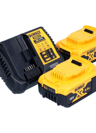 DeWalt DCS 565 P2 Akumulatorowa pilarka tarczowa 18 V 165 mm bezszczotkowa + 2x akumulator 5,0 Ah + ładowarka