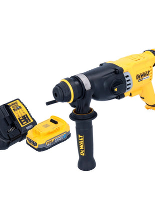 Martillo combinado a batería DeWalt DCH 263 E1 18 V 3 J SDS Plus Brushless + 1x batería Powerstack 1,7 Ah + cargador