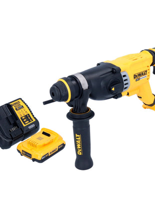 DeWalt DCH 263 D1 Akku Kombihammer 18 V 3 J SDS Plus Brushless + 1x Akku 2,0 Ah + Ladegerät