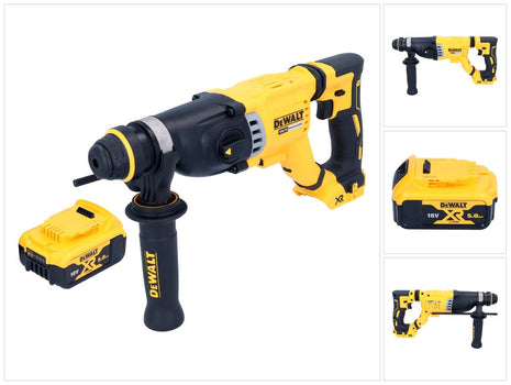 Martillo combinado a batería DeWalt DCH 263 N 18 V 3 J SDS Plus Brushless + 1x batería 5,0 Ah - sin cargador