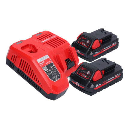 Milwaukee M18 FMTIW2F38-302 Avvitatore a impulsi a batteria 18 V 745 Nm 3/8" brushless + 2x batteria ricaricabile 3,0 Ah + caricabatterie