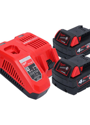 Clé à chocs sans fil Milwaukee M18 FMTIW2F38-402 18 V 745 Nm 3/8" sans balais + 2x batterie 4,0 Ah + chargeur