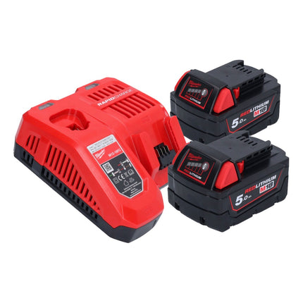 Milwaukee M18 FMTIW2F38-502 Avvitatore a impulsi a batteria 18 V 745 Nm 3/8" brushless + 2x batteria ricaricabile 5,0 Ah + caricatore