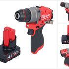 Milwaukee M12 FPD2-401 Akku Schlagbohrschrauber 12 V 45 Nm Brushless + 1x Akku 4,0 Ah - ohne Ladegerät