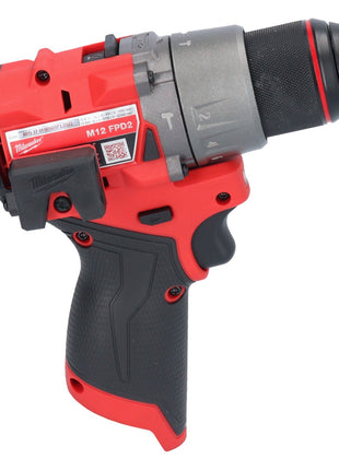 Milwaukee M12 FPD2-401 akumulatorowa wiertarka udarowa 12 V 45 Nm bezszczotkowa + 1x akumulator 4,0 Ah + ładowarka