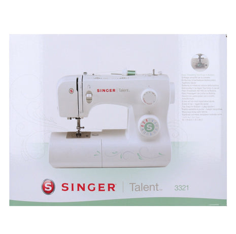 Singer TALENT 3321 Machine à coudre semi-automatique 85 Watt 1100 t/min 21 programmes de couture