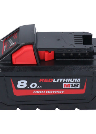 Meuleuse d'angle sur batterie Milwaukee M18 FSAG115X-801 18 V 115 mm sans balais + 1x batterie 8,0 Ah - sans chargeur