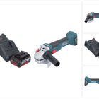 Bosch GWS 18V-10 Smerigliatrice angolare professionale a batteria 18 V 115 mm brushless + 1x batteria ricaricabile 4,0 Ah + caricabatterie