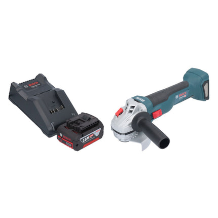 Bosch GWS 18V-10 Professional Akku Winkelschleifer 18 V 115 mm Brushless + 1x Akku 4,0 Ah + Ladegerät