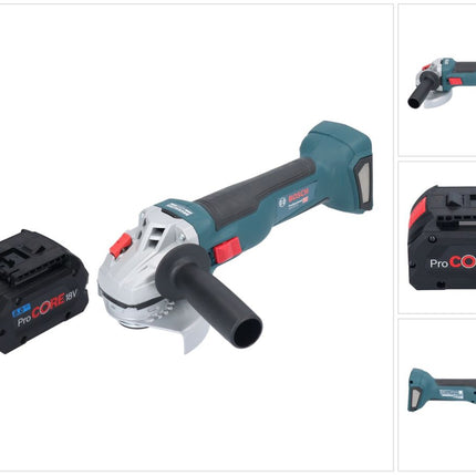 Bosch GWS 18V-10 Smerigliatrice angolare professionale a batteria 18 V 115 mm senza spazzole + 1x batteria ProCORE 8,0 Ah - senza caricabatterie
