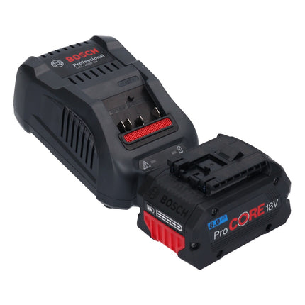 Bosch GWS 18V-10 Smerigliatrice angolare professionale a batteria 18 V 115 mm brushless + 1x batteria ProCORE 8,0 Ah + caricabatterie
