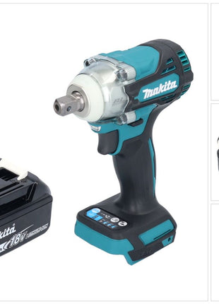 Makita DTW 301 M1 Clé à choc sans fil 18 V 330 Nm 1/2'' Brushless + 1x batterie 4,0 Ah - sans chargeur