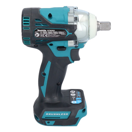 Avvitatore a impulsi a batteria Makita DTW 301 RM 18 V 330 Nm 1/2" brushless + 2x batteria ricaricabile 4,0 Ah + caricatore
