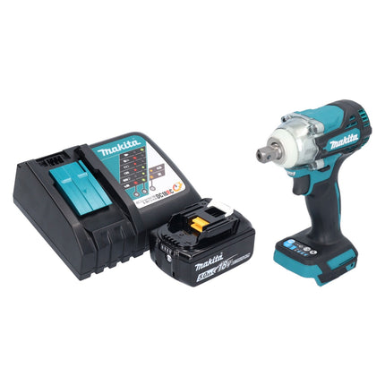 Avvitatore a impulsi a batteria Makita DTW 301 RT1 18 V 330 Nm 1/2" brushless + 1x batteria ricaricabile 5,0 Ah + caricabatterie