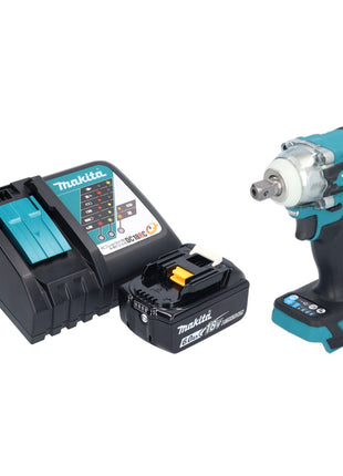 Makita DTW 301 RG1 Akku Schlagschrauber 18 V 330 Nm 1/2" Brushless + 1x Akku 6,0 Ah + Ladegerät