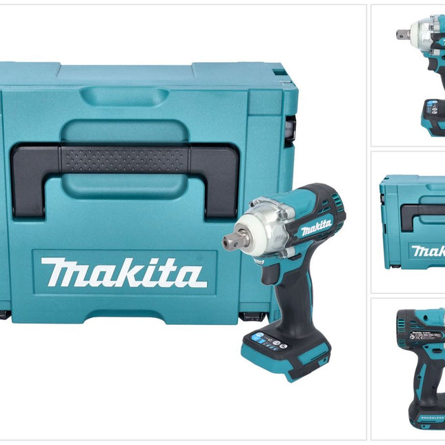 Avvitatore a impulsi a batteria Makita DTW 301 ZJ 18 V 330 Nm 1/2" brushless + Makpac - senza batteria, senza caricabatterie
