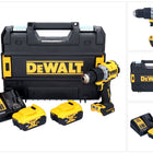 Trapano avvitatore a percussione a batteria DeWalt DCD 805 P2T 18 V 90 Nm Brushless + 2 batterie da 5,0 Ah + caricabatterie + TSTAK