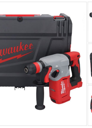 Martillo combinado a batería Milwaukee M18 BLHX-0X 18 V 2,3 J sin escobillas (4933478891) + caja HD - sin batería, sin cargador