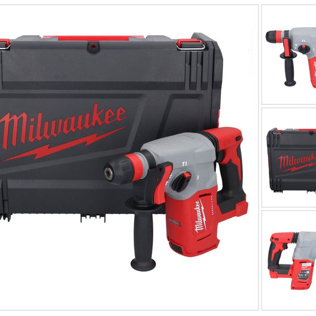 Martello combinato a batteria Milwaukee M18 BLHX-0X 18 V 2,3 J Brushless ( 4933478891 ) + scatola HD - senza batteria, senza caricabatterie