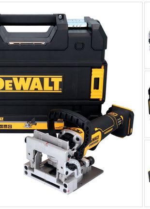 Akumulatorowy frez do kołków płaskich DeWalt DCW 682 NT 18 V 102 x 20 mm bezszczotkowy + TSTAK - bez akumulatora, bez ładowarki