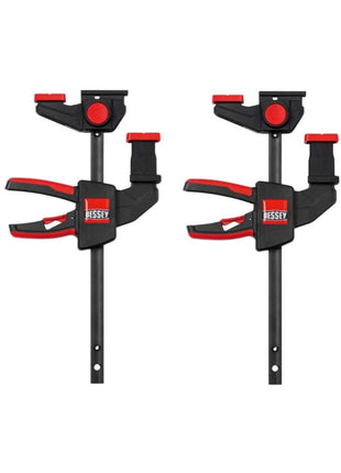 Bessey MFT-SET-A 14 tlg. Set zum fixieren und Spannen auf Multifunktionstischen zum sicheren Fixieren von Führungsschienen