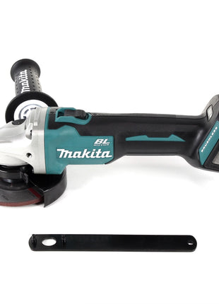 Makita DGA 454 RA1J Akku Winkelschleifer 18 V 115 mm + 1x Akku 2,0 Ah + Ladegerät + Makpac - Toolbrothers