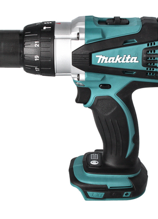 Makita DHP 458 RTJ Akku Schlagbohrschrauber 18 V 91 Nm + 2x Akku 5,0 Ah + Ladegerät + Makpac - Toolbrothers