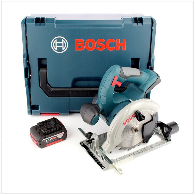Bosch GKS 18 V-LI Professional 18 V 165 mm Akku Kreissäge mit 1x GBA 5,0 Ah Li-lon Akku + L-Boxx - Toolbrothers
