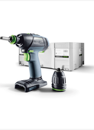 Festool T 18+3 Li-Basic Akku Bohrschrauber 18V 50Nm Brushless Solo + systainer ( 574763 ) - ohne Akku, ohne Ladegerät - Toolbrothers