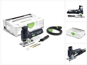 Festool PS 300 EQ-PLUS Seghetto alternativo 720 W 120 mm in Systainer ( 561445 ) + 2 lame
