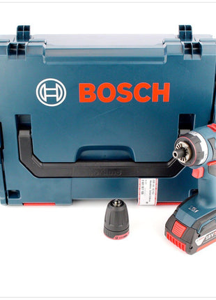 Bosch GSR 18 V-EC FC2 Akku Bohrschrauber mit Bohrfutter GFA FC2 und 1x GBA 5,0 Ah Akku + L-Boxx - Toolbrothers